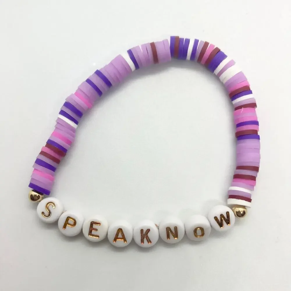 Taylor Swift Eras Tour Speak Now Friendship Bracelets